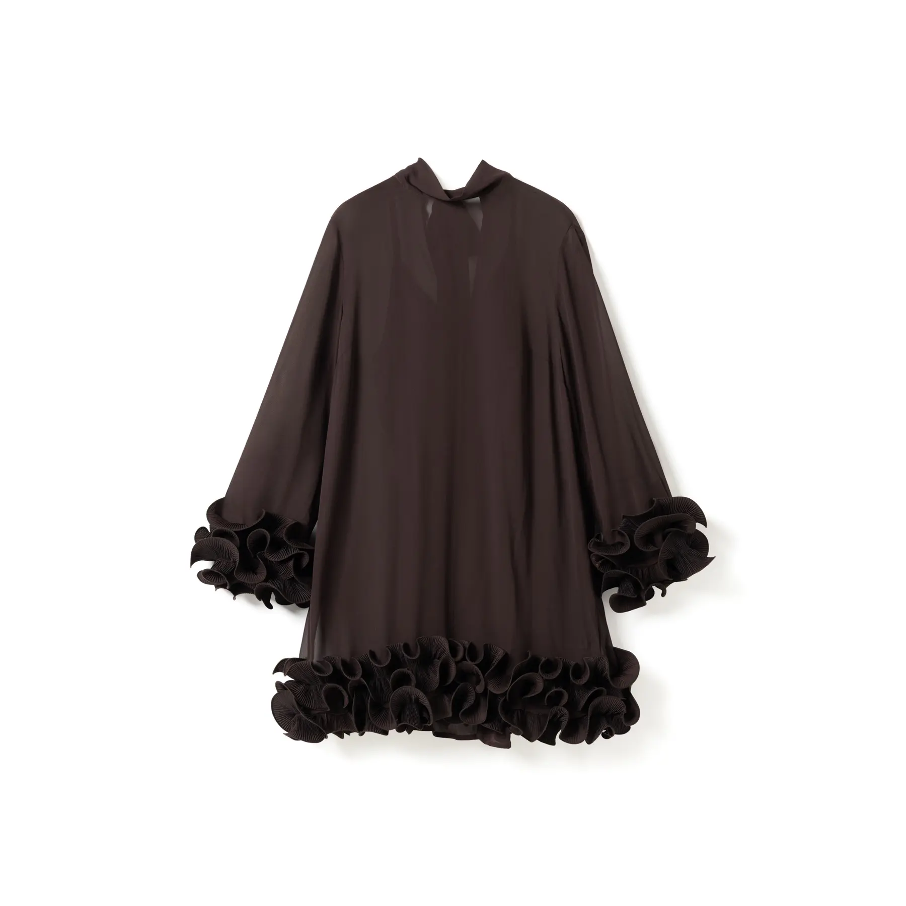 Robe corta a volantini donna  Latania