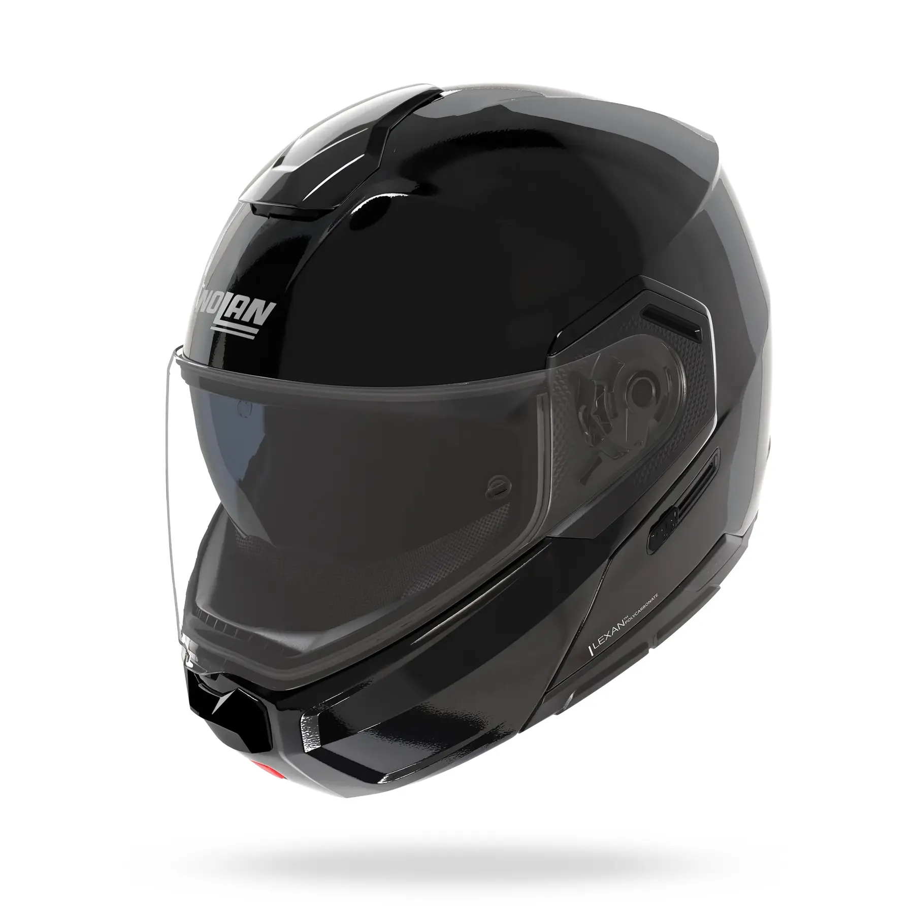 Nolan N90-3 06 Classico 301 Zwart Glossy Systeemhelm - Maat XL - Helm
