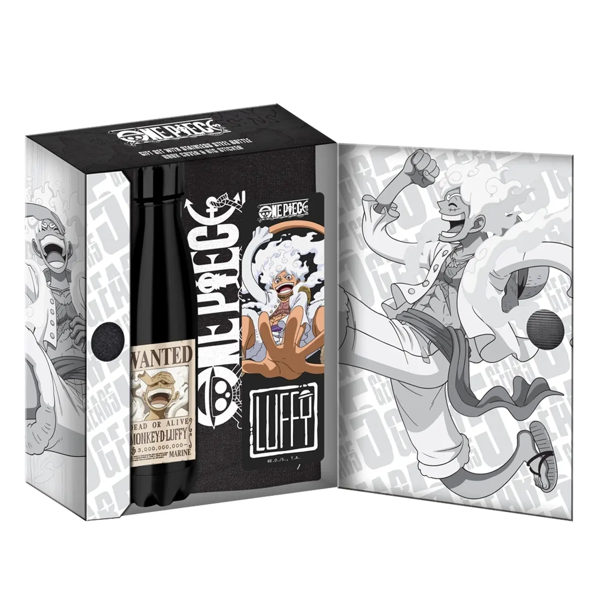 Kindertrinkflasche Nomadict Manga One Piece Luffy Gear 5