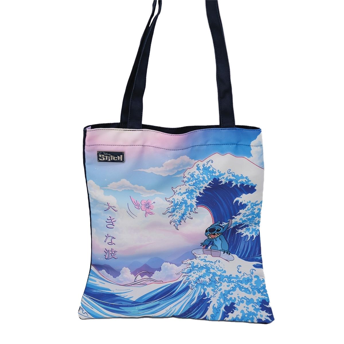 3700043315792 - Tote Bag Stitch Hokusai Waves  6 48