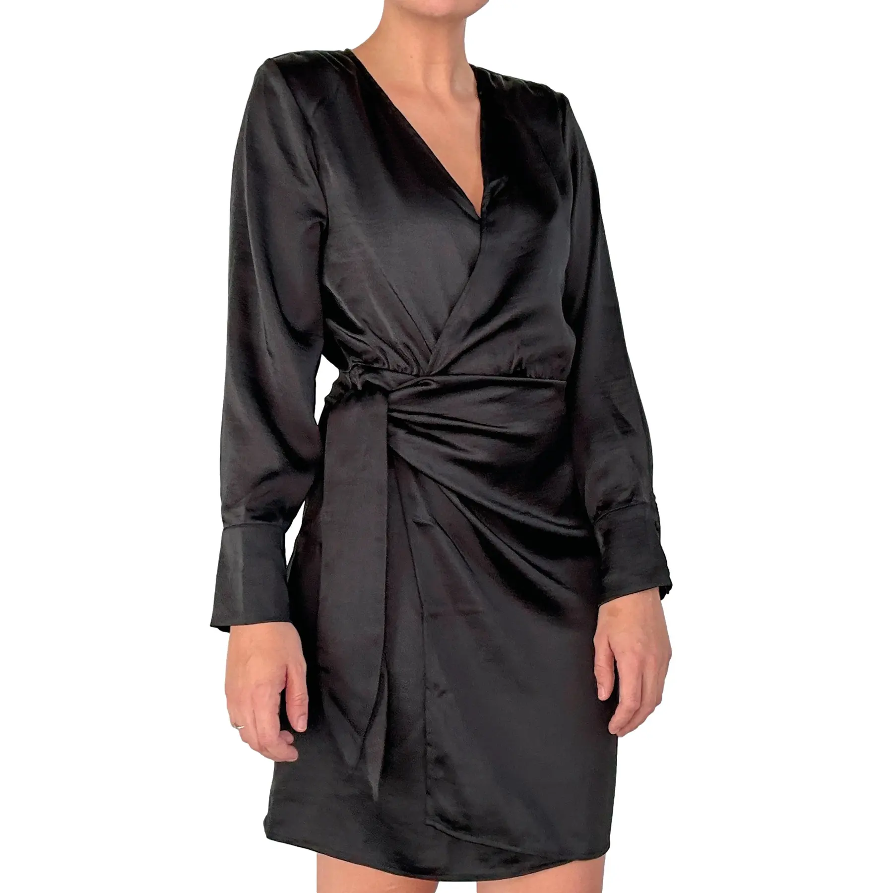 Wickelkleid Damen Norr Gili
