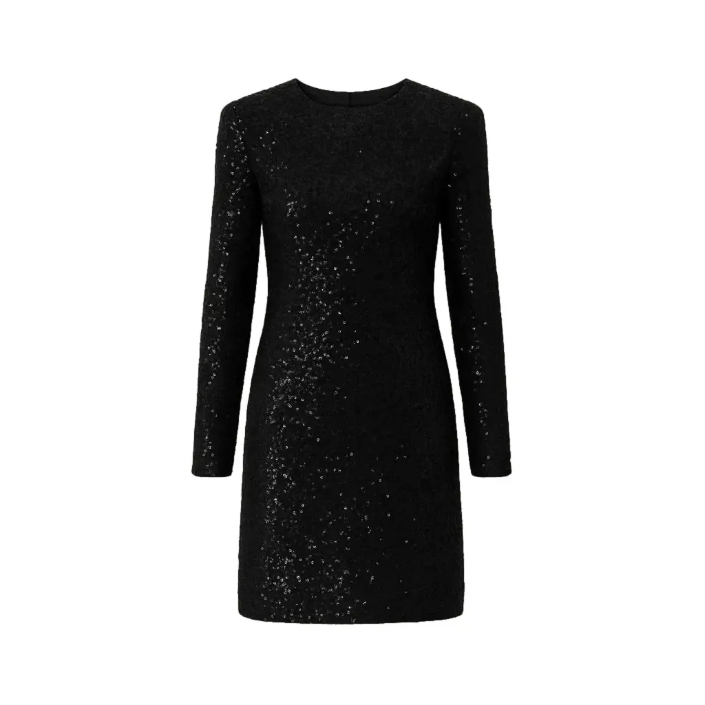 Paillettenkleid Damen Norr Milan
