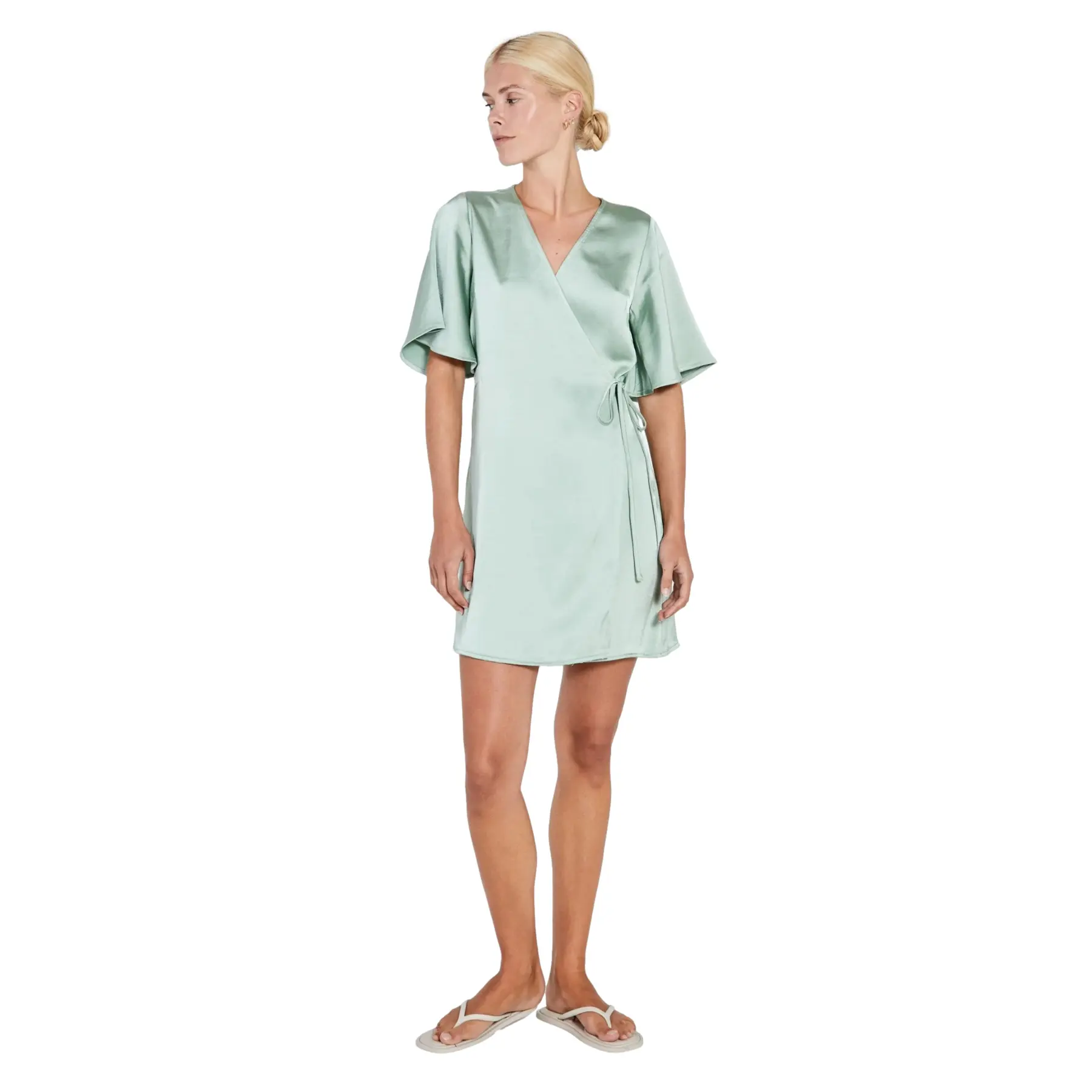 Wickelkleid Damen Norr Gili