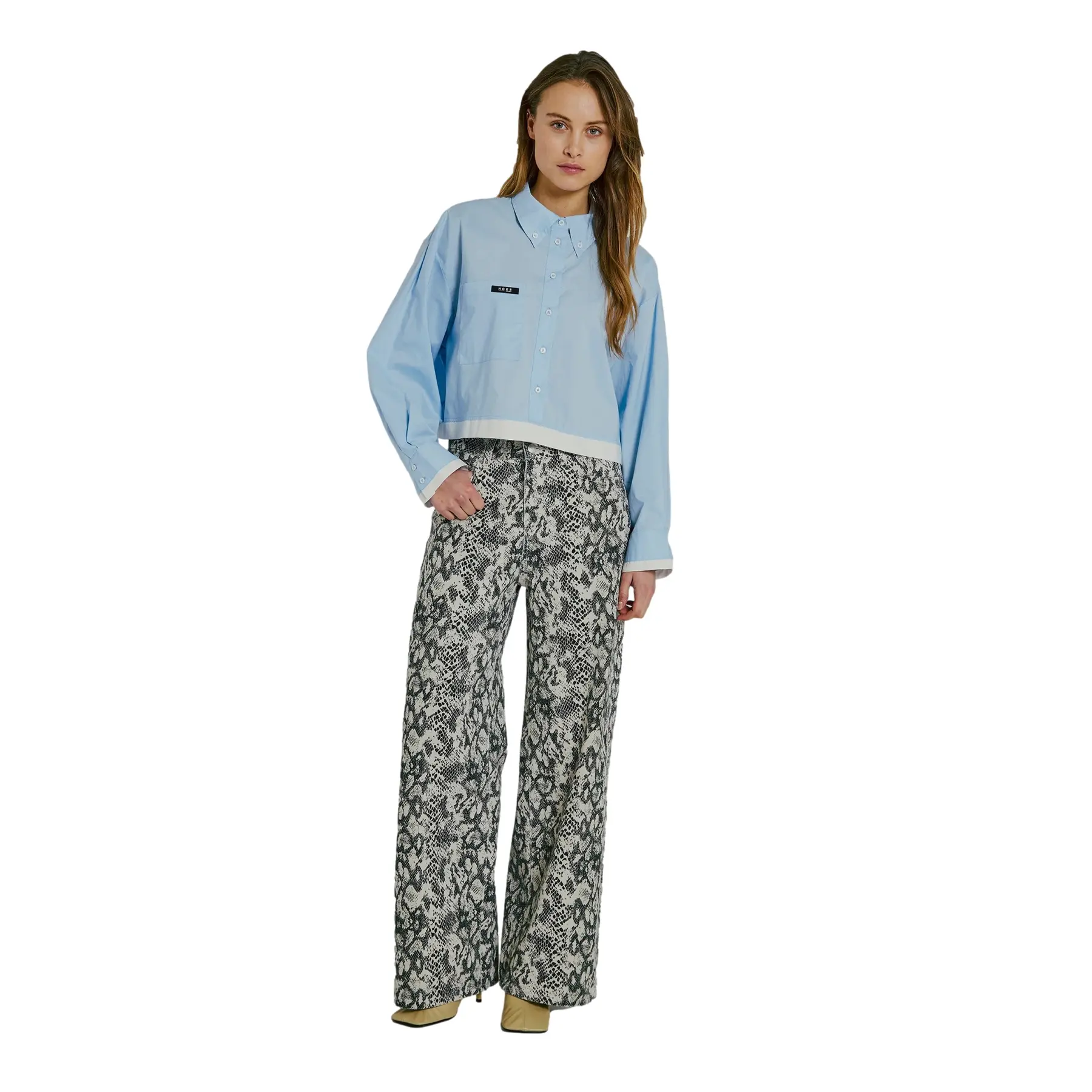 Jeans a gamba larga donna  Kenzie
