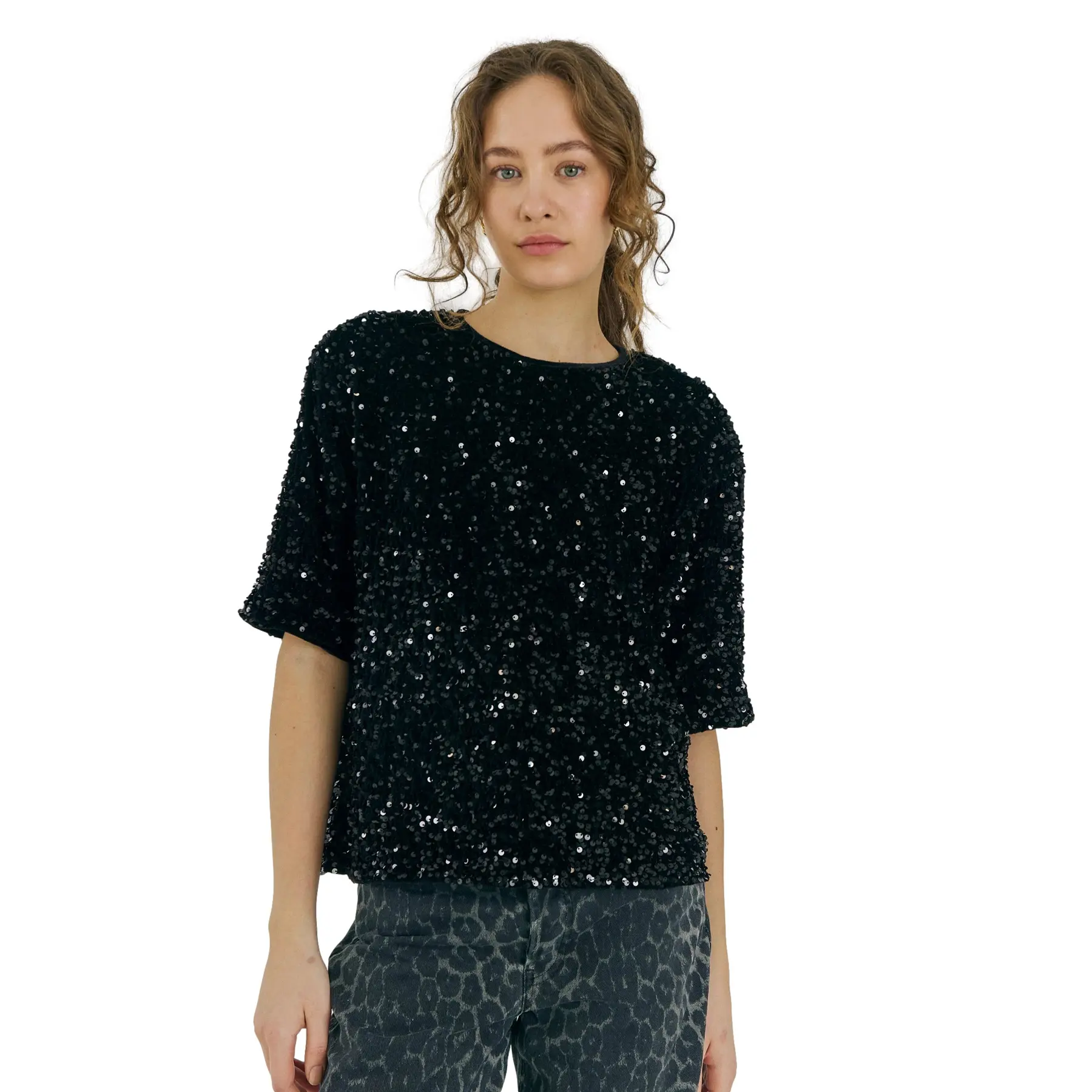 Damen T-Shirt Norr Milan