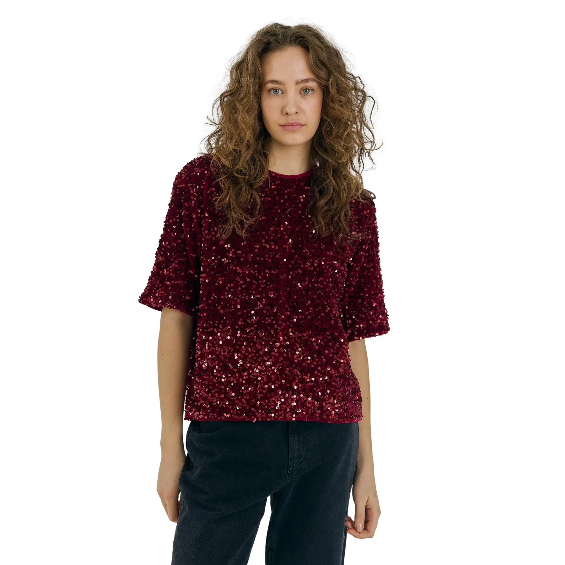 Damen T-Shirt Norr Milan