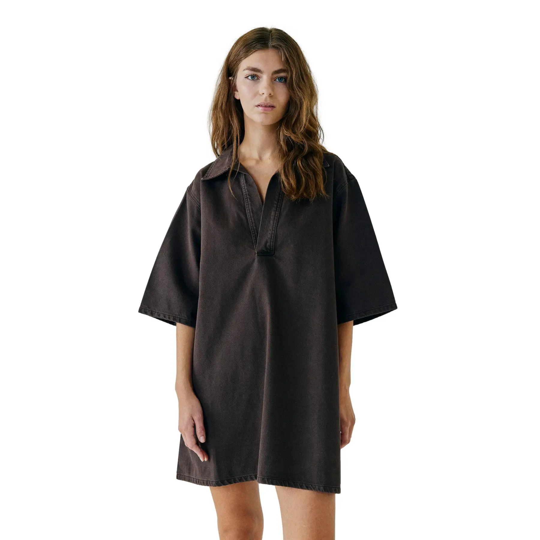 Robe in jeans col a V donna  Hannali