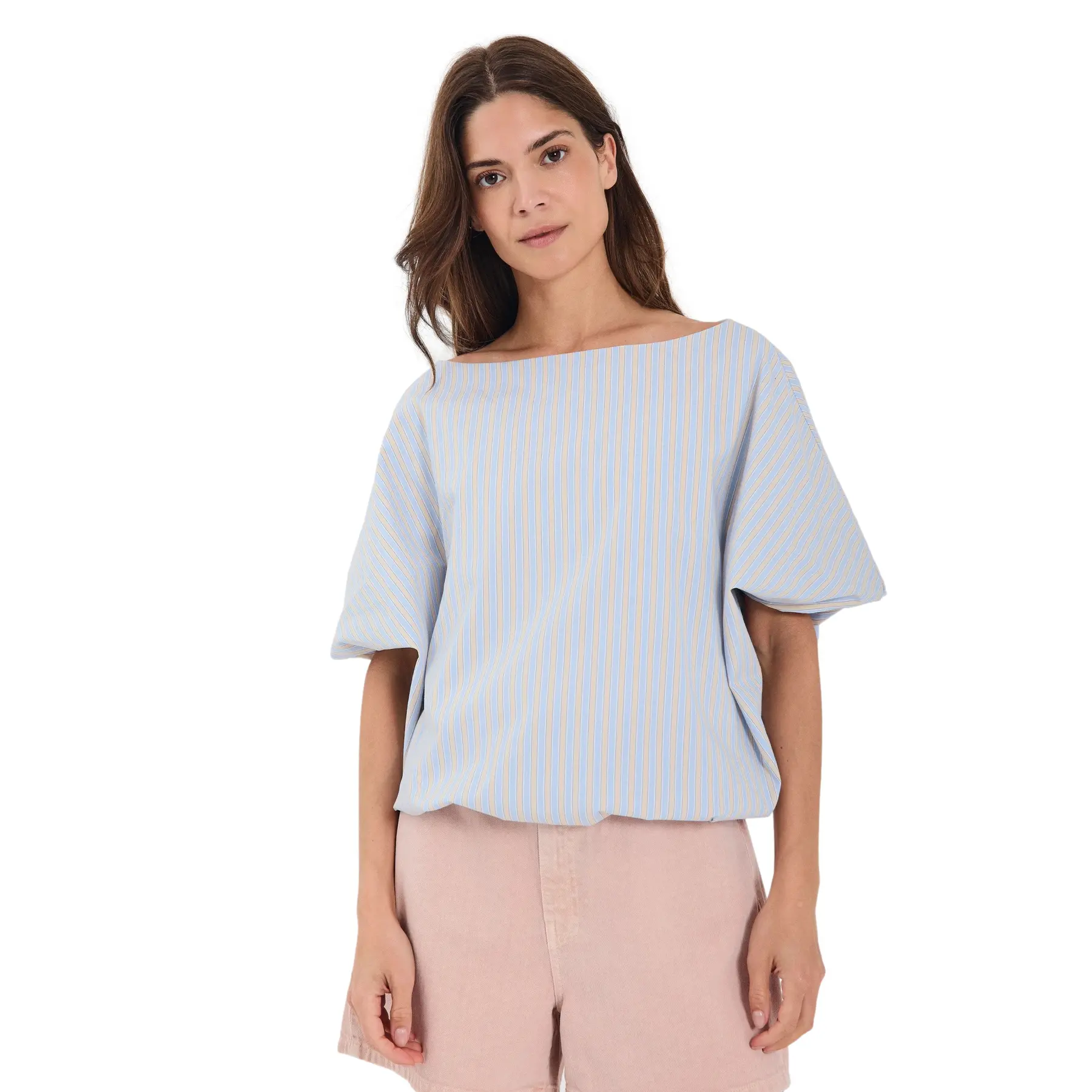 Blusa a righe donna  Carlo