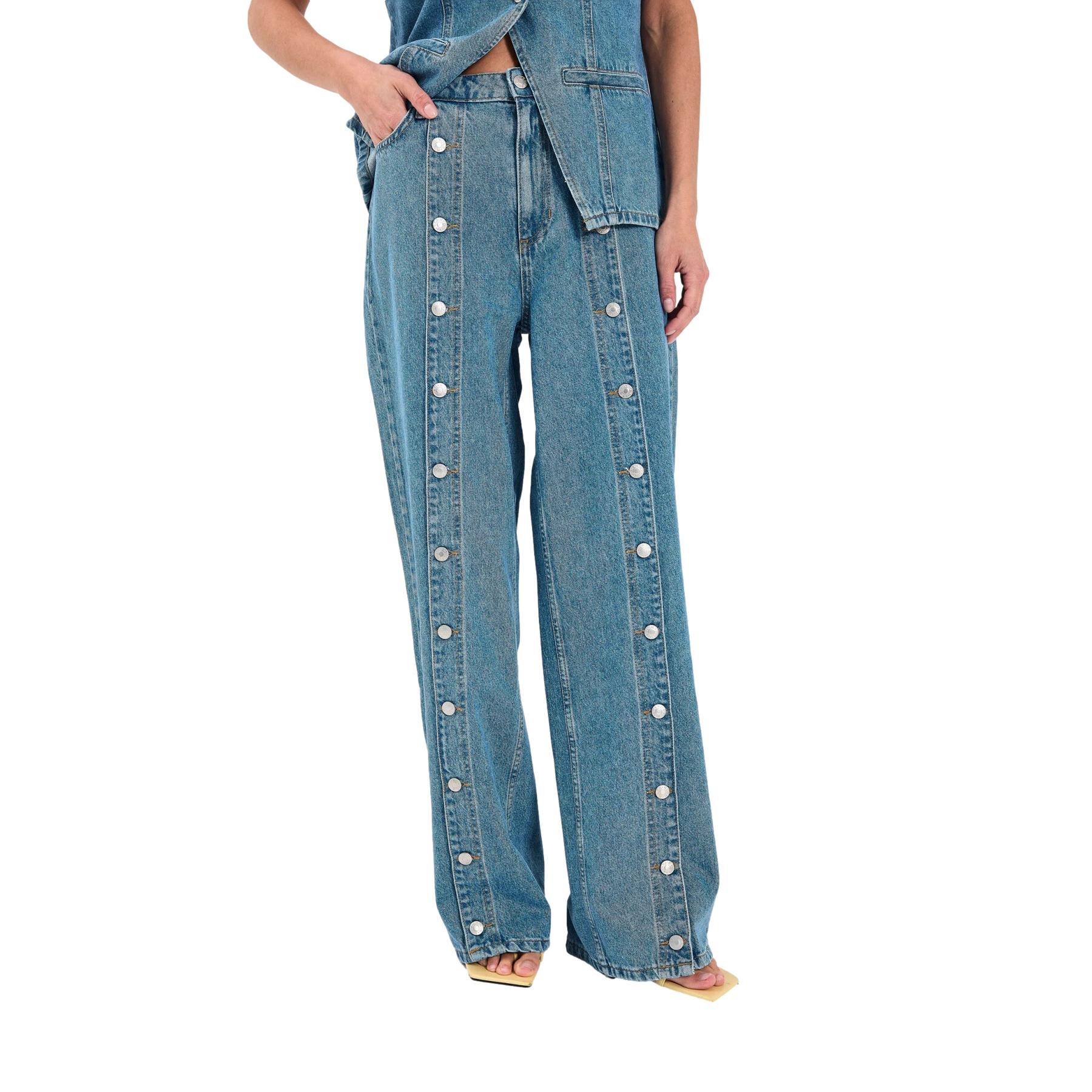 5713690479753 - Damenjeans mit Knöpfen Kenzie Large