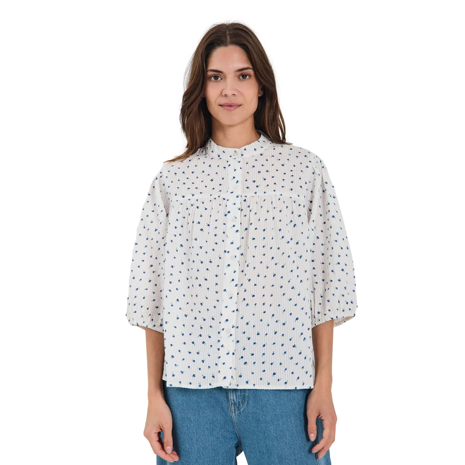 Norr Women's Bleu Blouse No