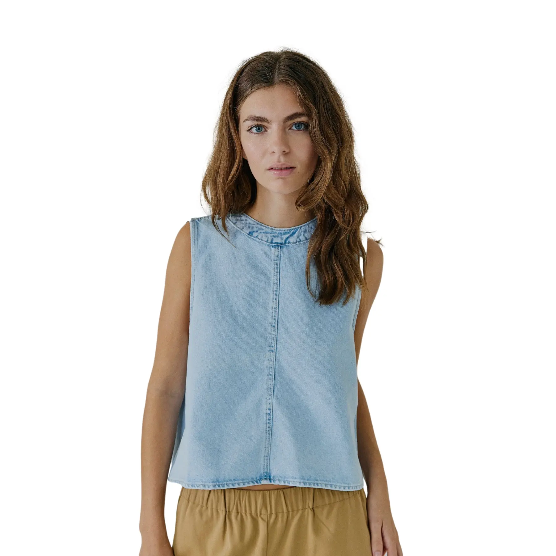 Canotta donna in denim  Lai