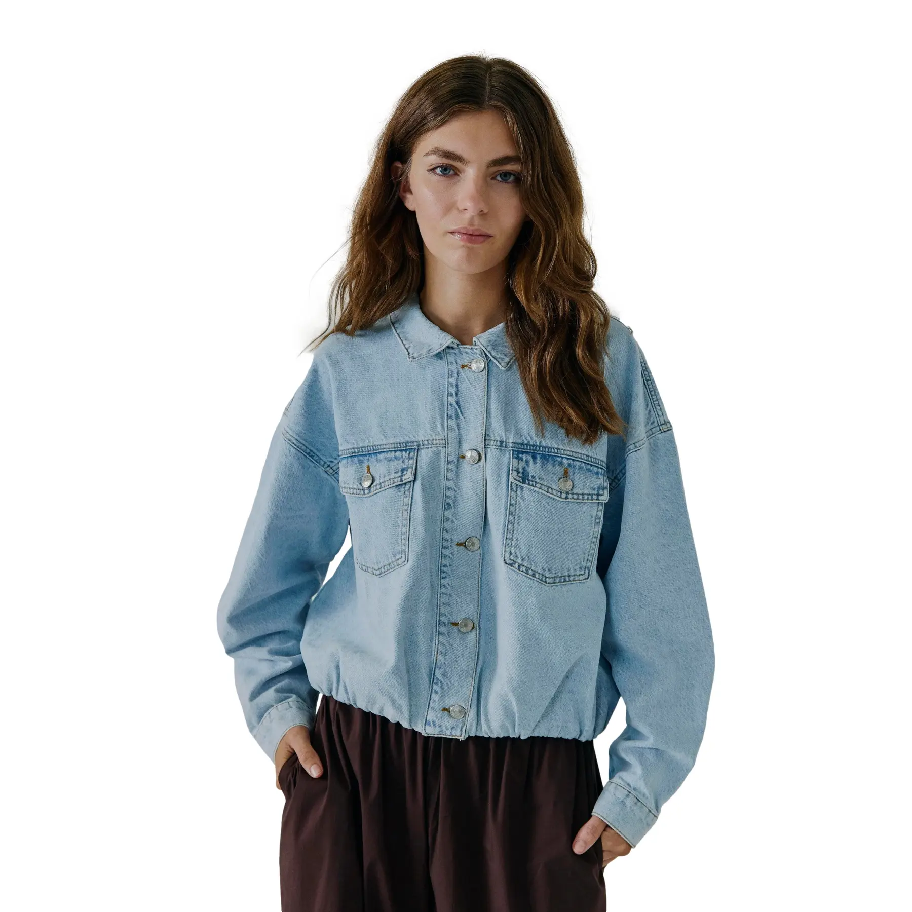 Jeansjacke Damen Norr Mie