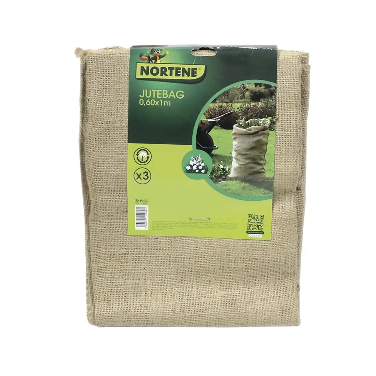 Meilleurs prix pour Sacs déchets verts en toile de jute Nortene (x3)