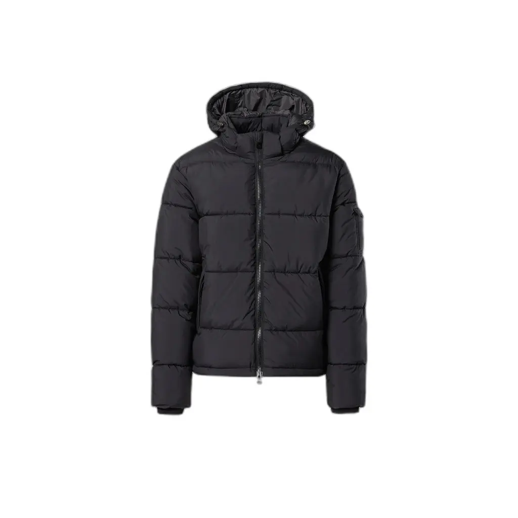 8300825880767 - Lange Ärmel Daunenjacke mit Kapuze Beam