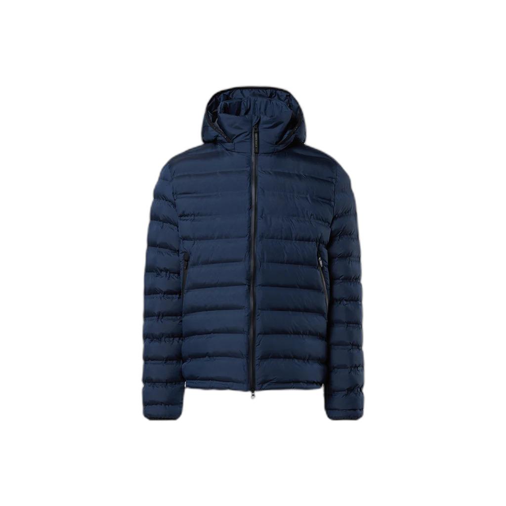 8300825882273 - Lange Ärmel Daunenjacke mit Kapuze Laser