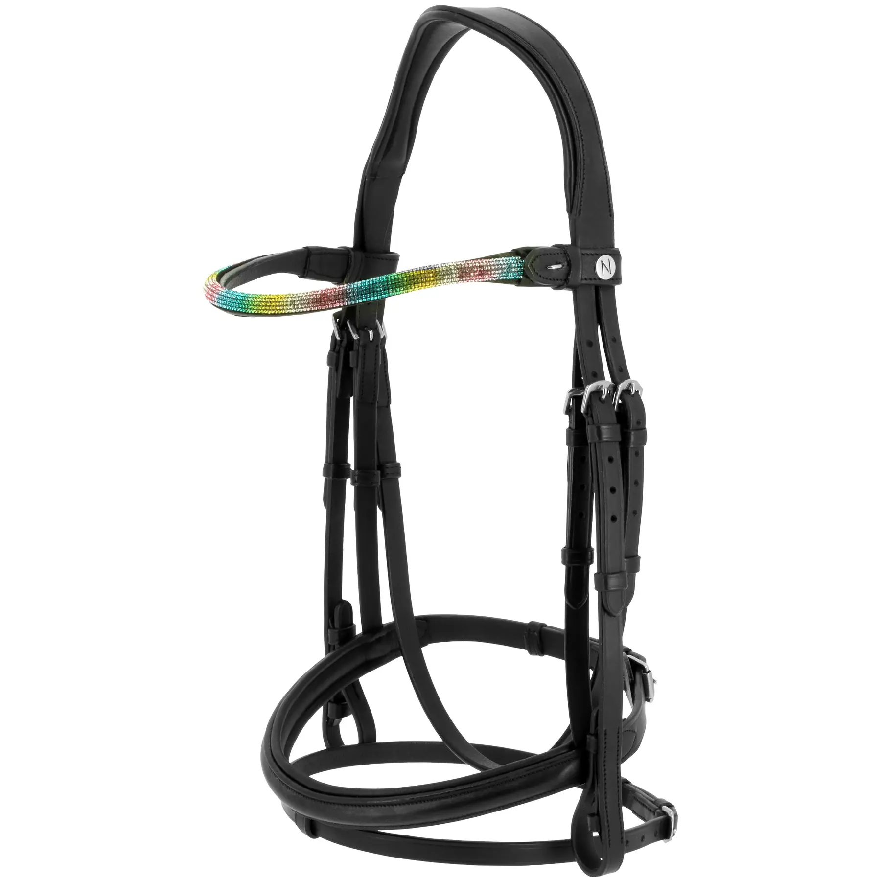 Bridons équitation pour cheval Norton Pro Rainbow