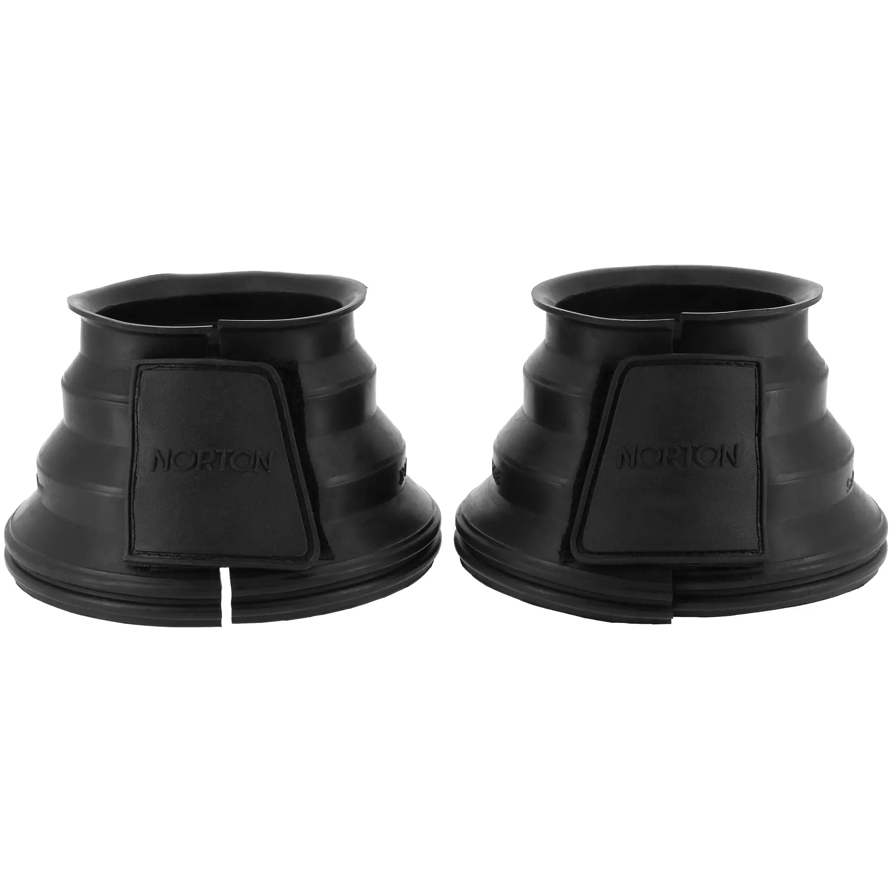 Cloches pour cheval zigzag en caoutchouc Norton
