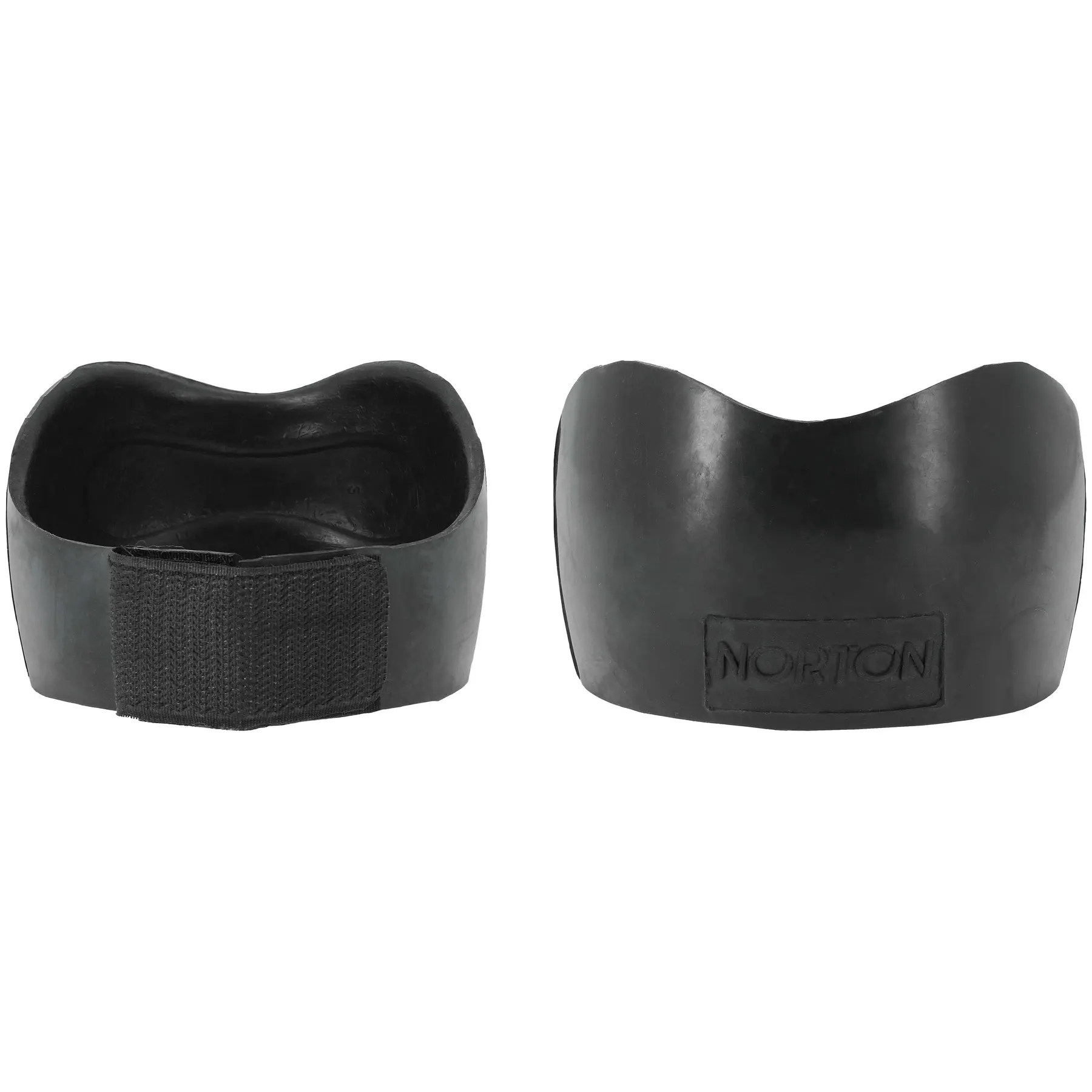 Norton Noir Rubber Velcro Horse Hoof Protector