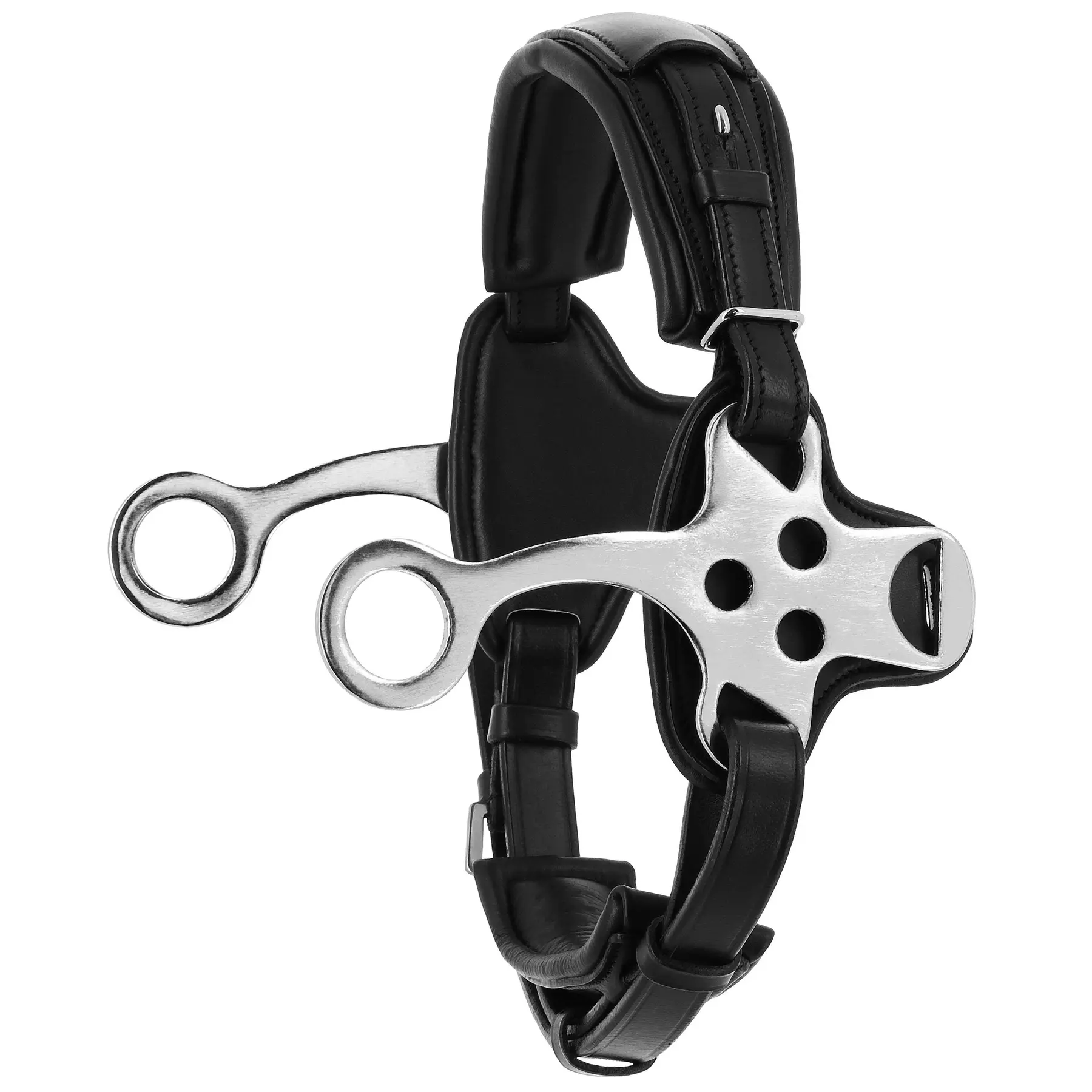 Comparer les prix de Muserolle cheval cuir Norton Hackamore