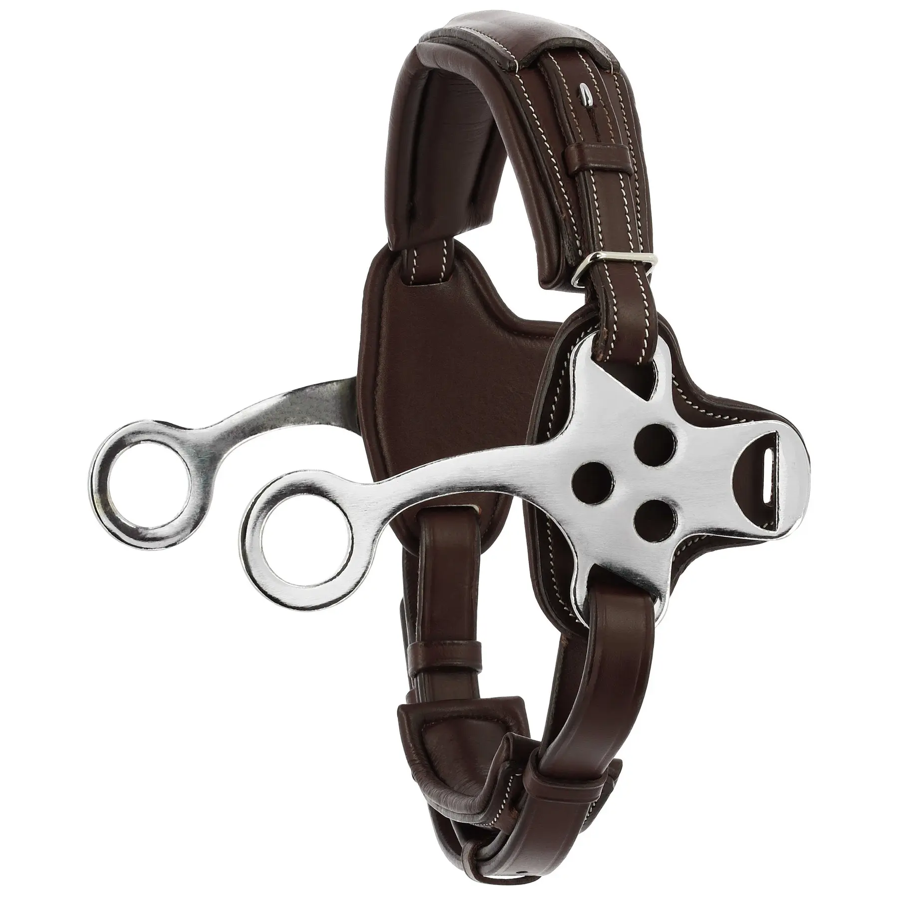 Reithalfter Pferd Leder Norton Hackamore