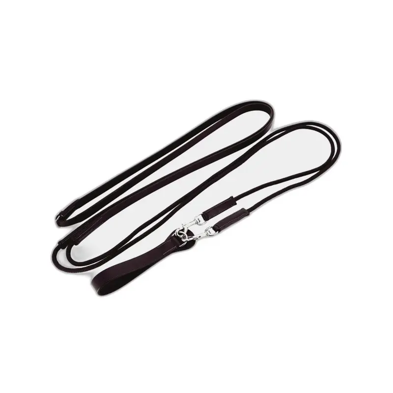 Pferdezügel aus Leder/Schnur Norton Pro