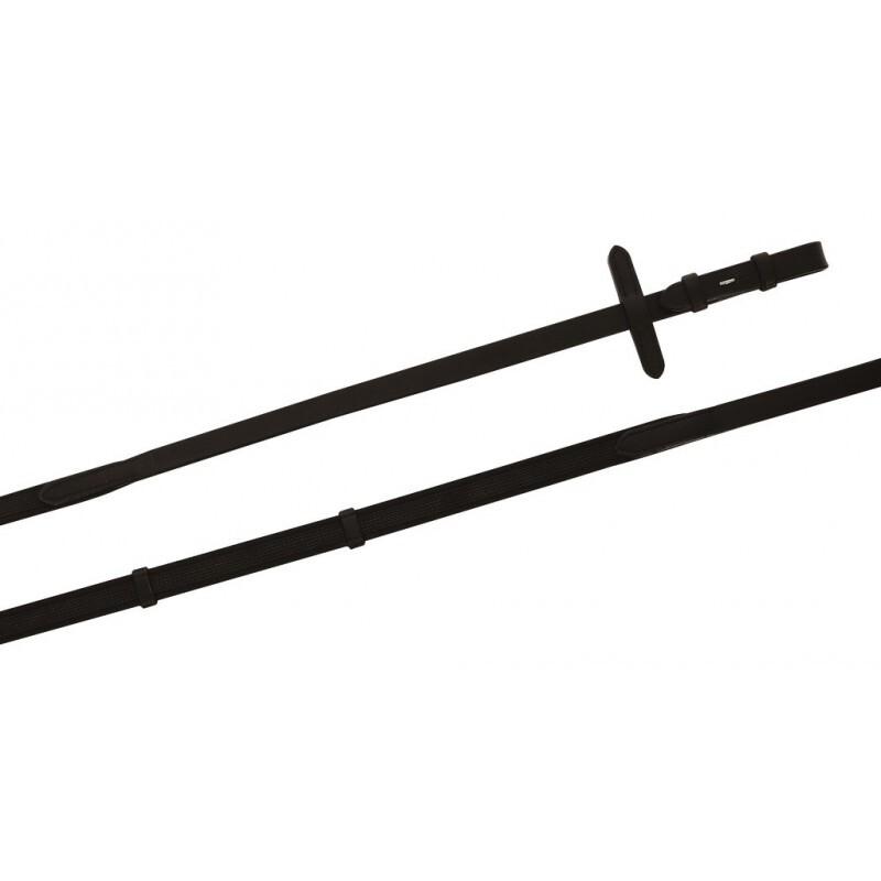 Comparer les prix de NORTON Rênes Pro grip noir pour cheval