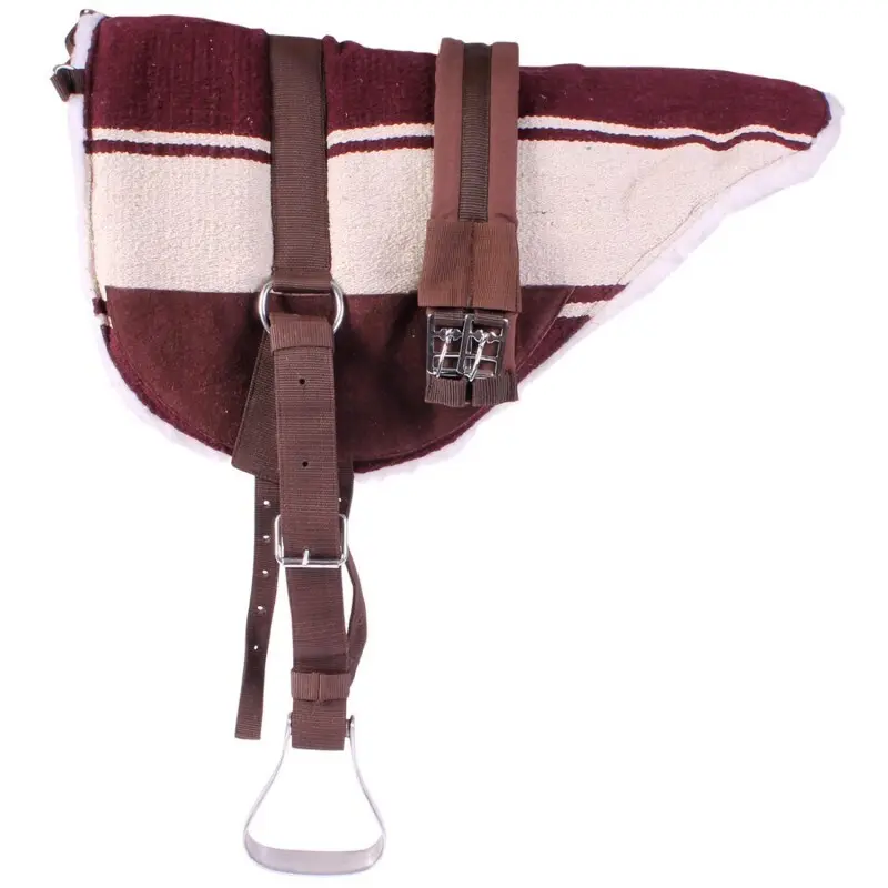 Meilleurs prix pour Tapis en forme de selle pour cheval de monte à cru Norton