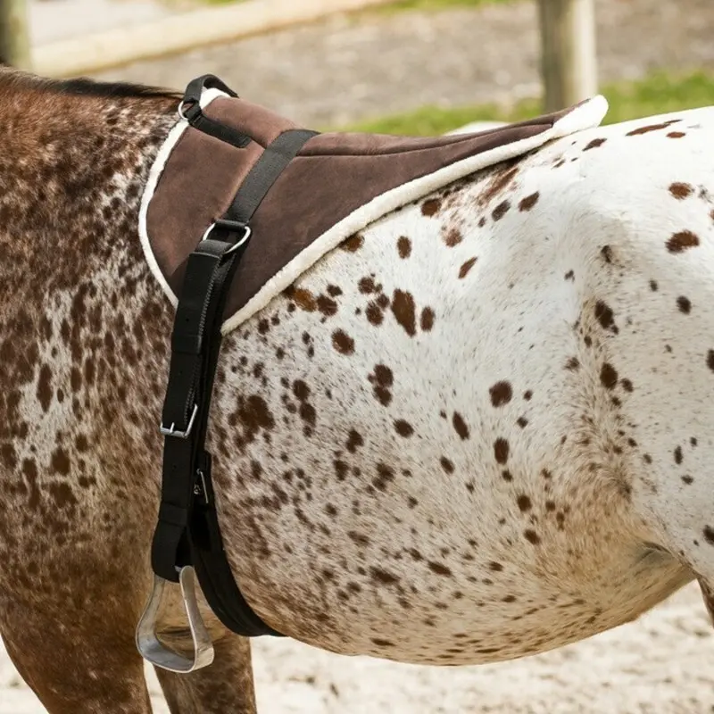 Norton Marron Saddle Pad For Soft Riding Horses