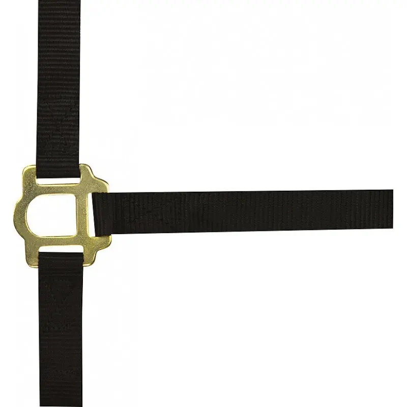 Norton Noir Horse Halter With Buckles