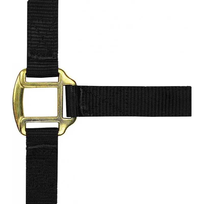 Norton Noir Halter For Horse Doubled Leather