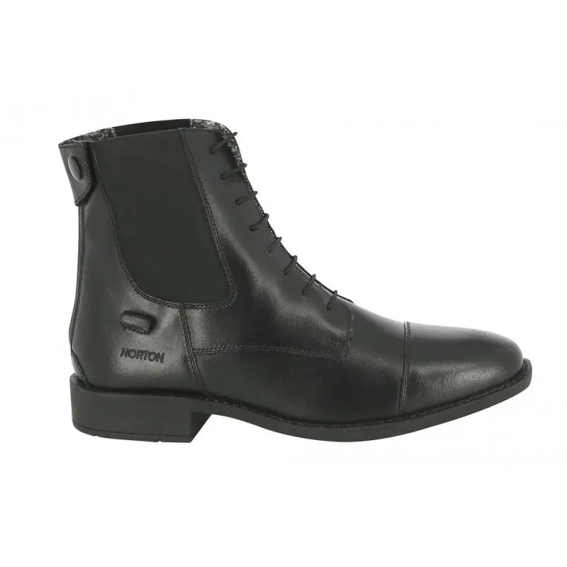 Boots équitation lacets fourrées femme Norton