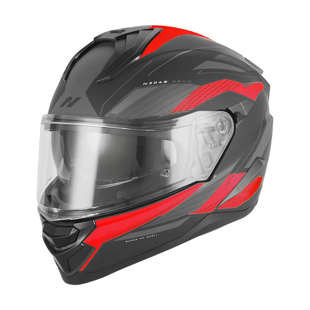Motorrad-Integralhelm Nox Premium N304S Revo