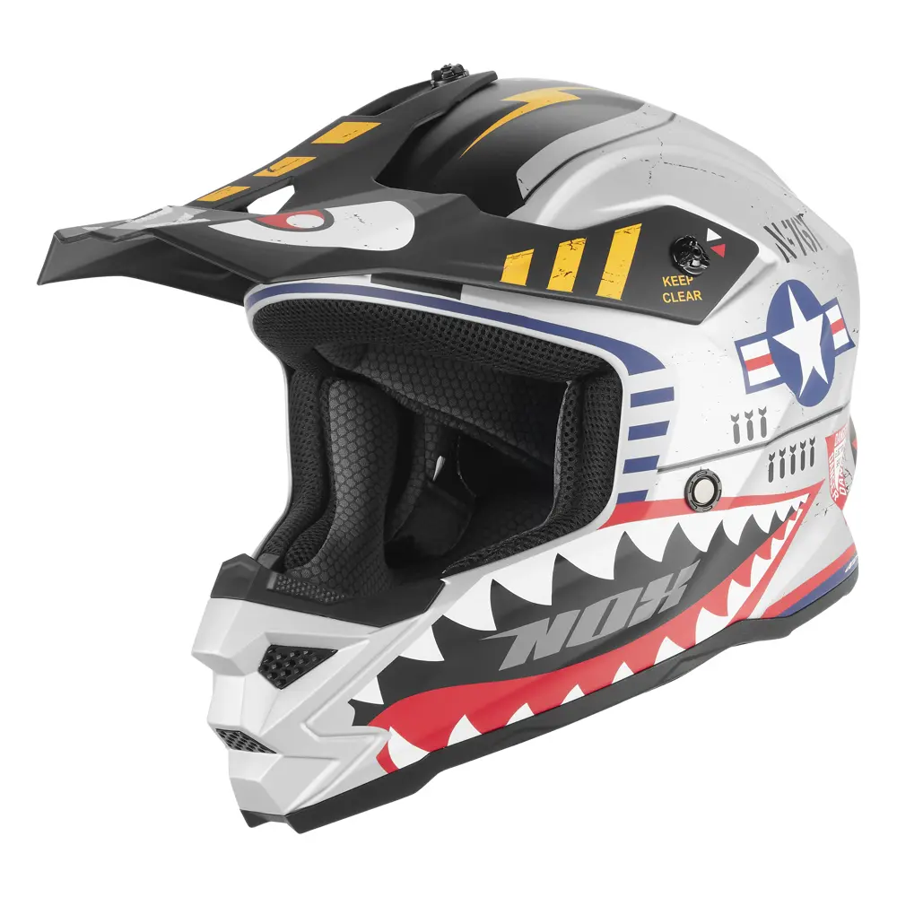Kinder Motocross Helm Nox Premium N761 Fighter