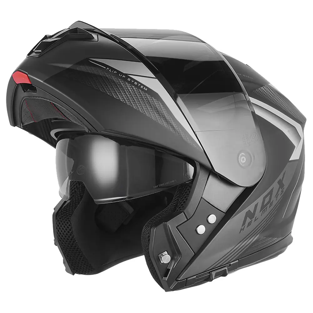 Modularer Motorradhelm Nox Premium N968 Shift