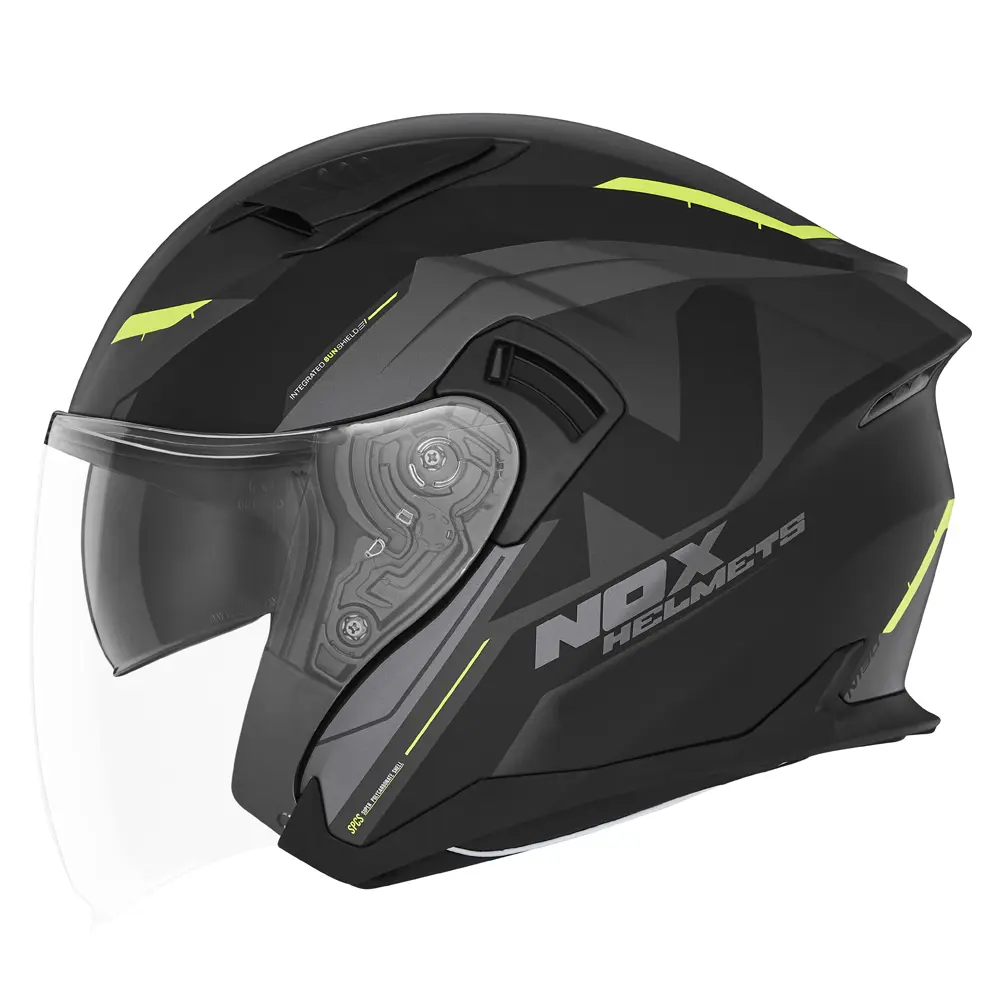Jet-Motorradhelm Nox N130 Klint