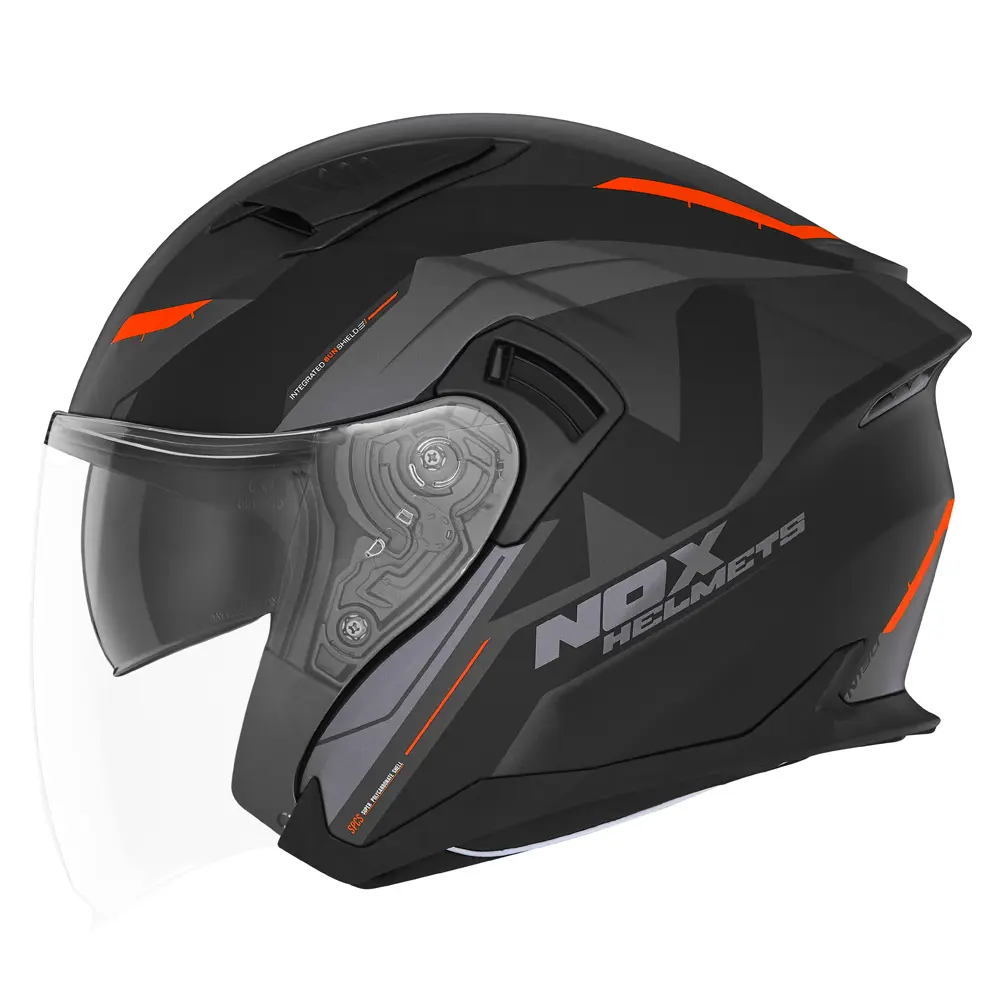 Jet-Motorradhelm Nox N130 Klint