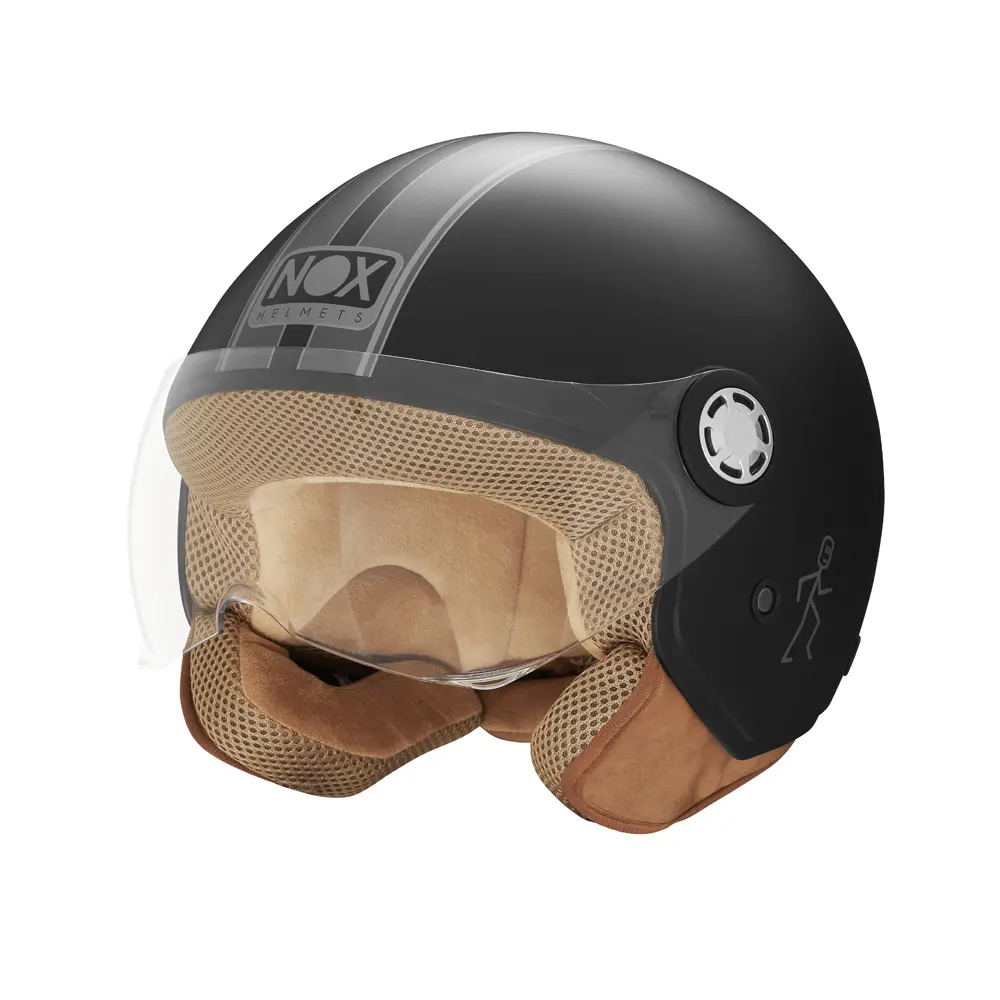 Jet-Motorradhelm Nox N 210 Evo