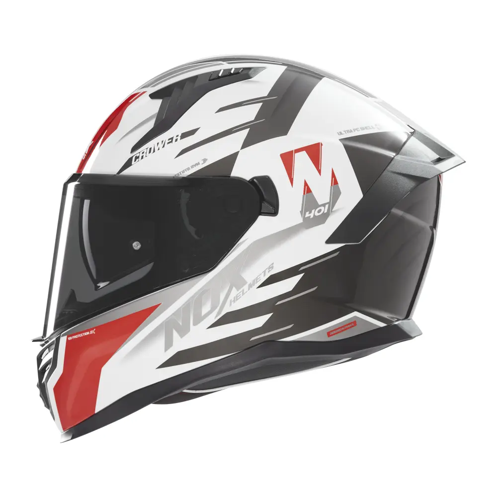 Motorrad-Integralhelm Nox N401 Crower
