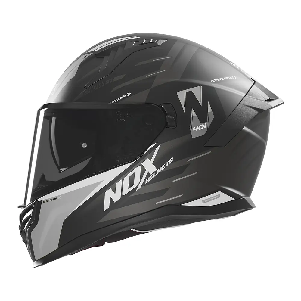 Motorrad-Integralhelm Nox N401 Crower