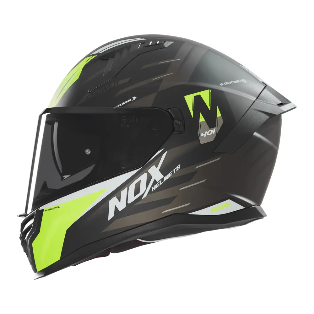 Motorrad-Integralhelm Nox N401 Crower
