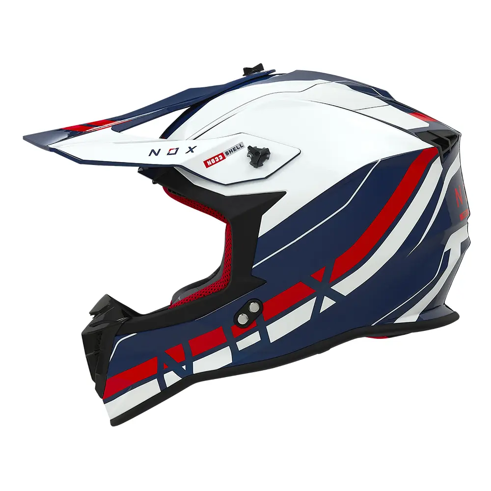 Motorrad-Crosshelm Nox N633 Airshock
