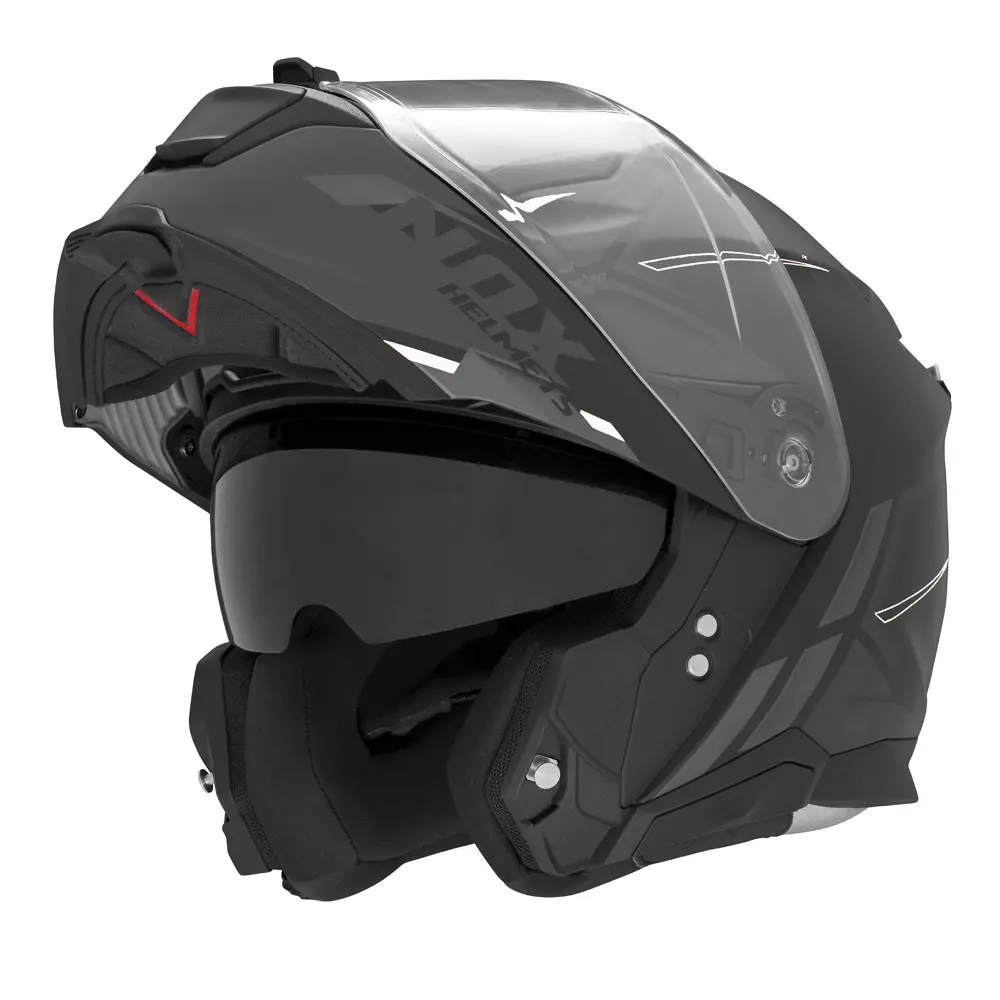 Modularer Motorradhelm Nox N967 Synchro