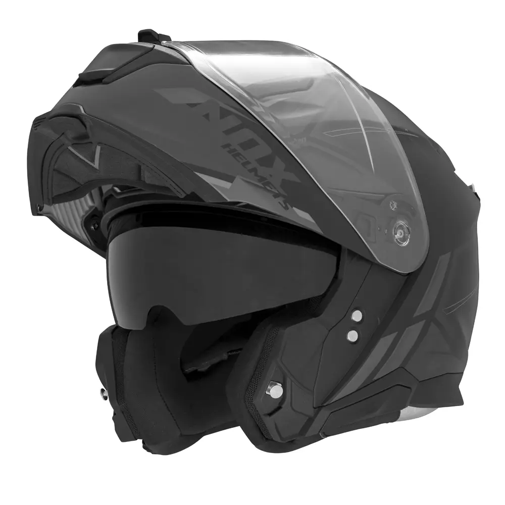 Modularer Motorradhelm Nox N967 Synchro