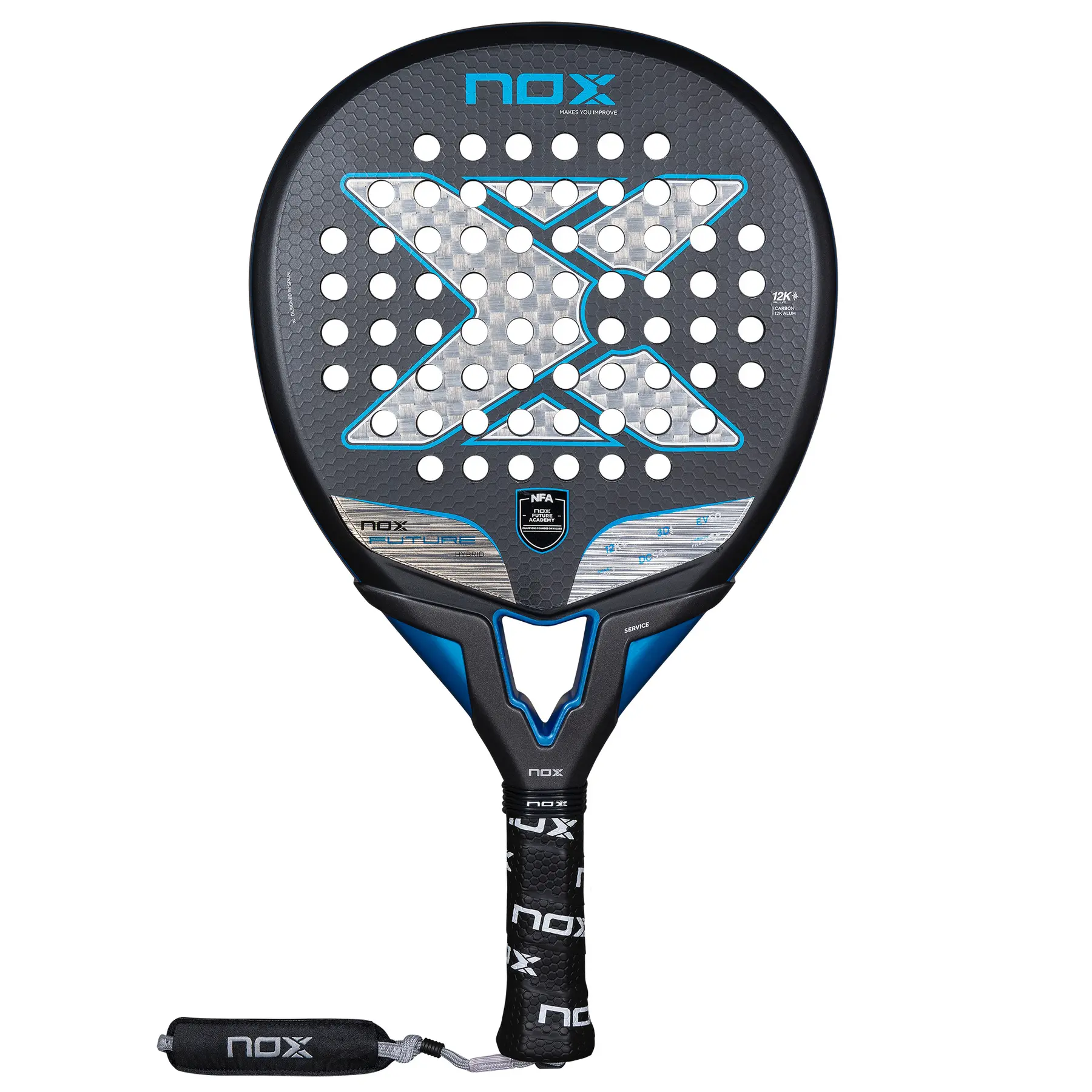 Padel-Schläger Nox Future Hybrid 12K