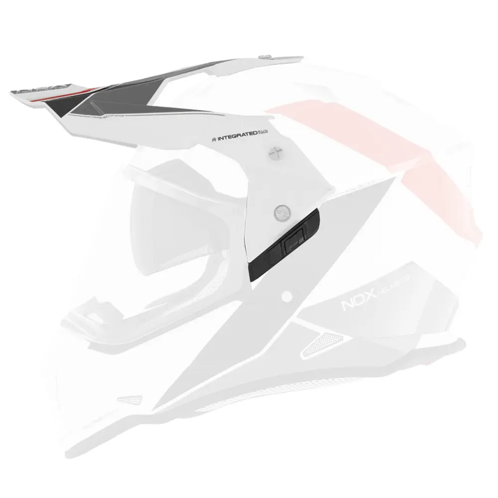 Visier Motocross-Helm Nox 312 Block