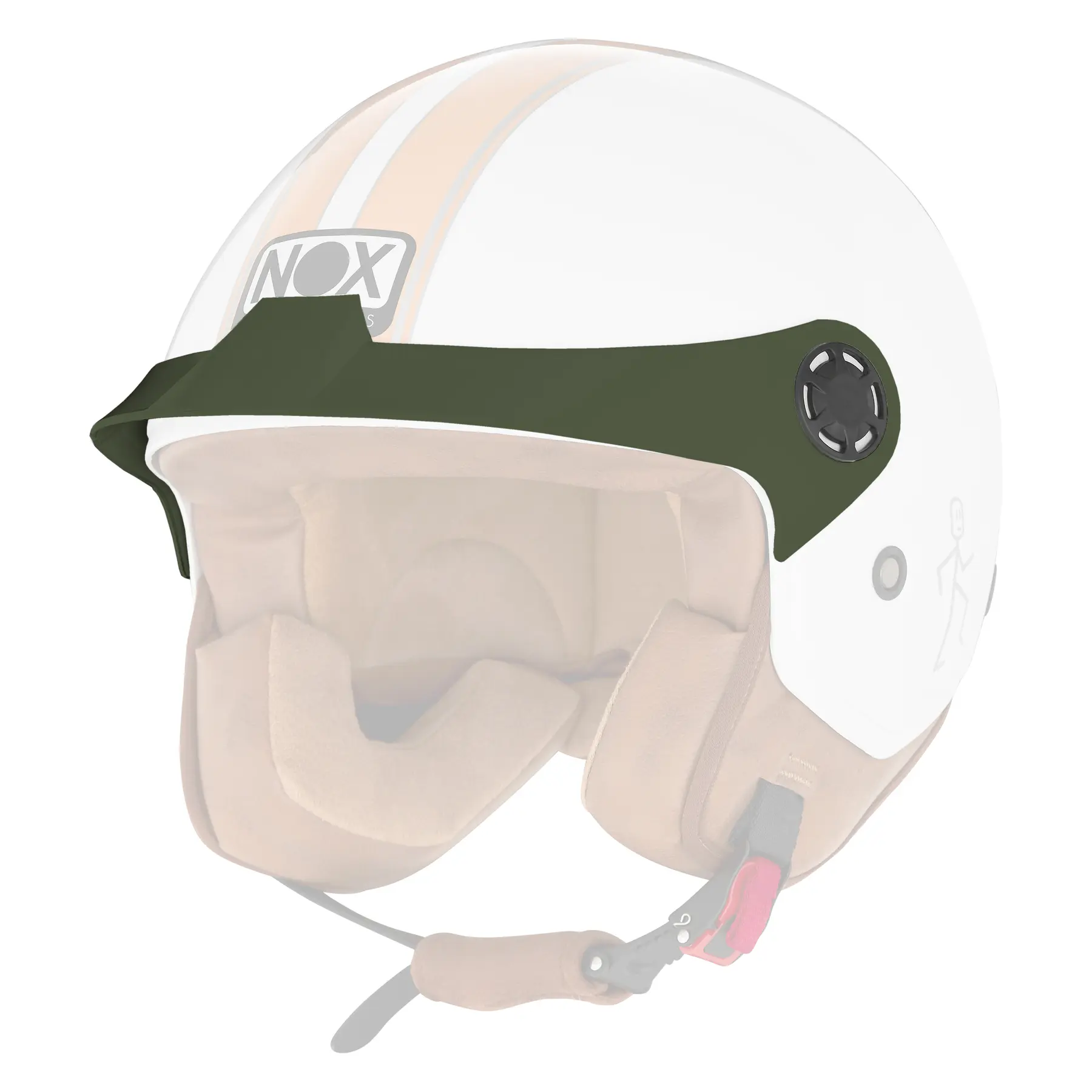 Visier Motocross-Helm Nox 210 Evo