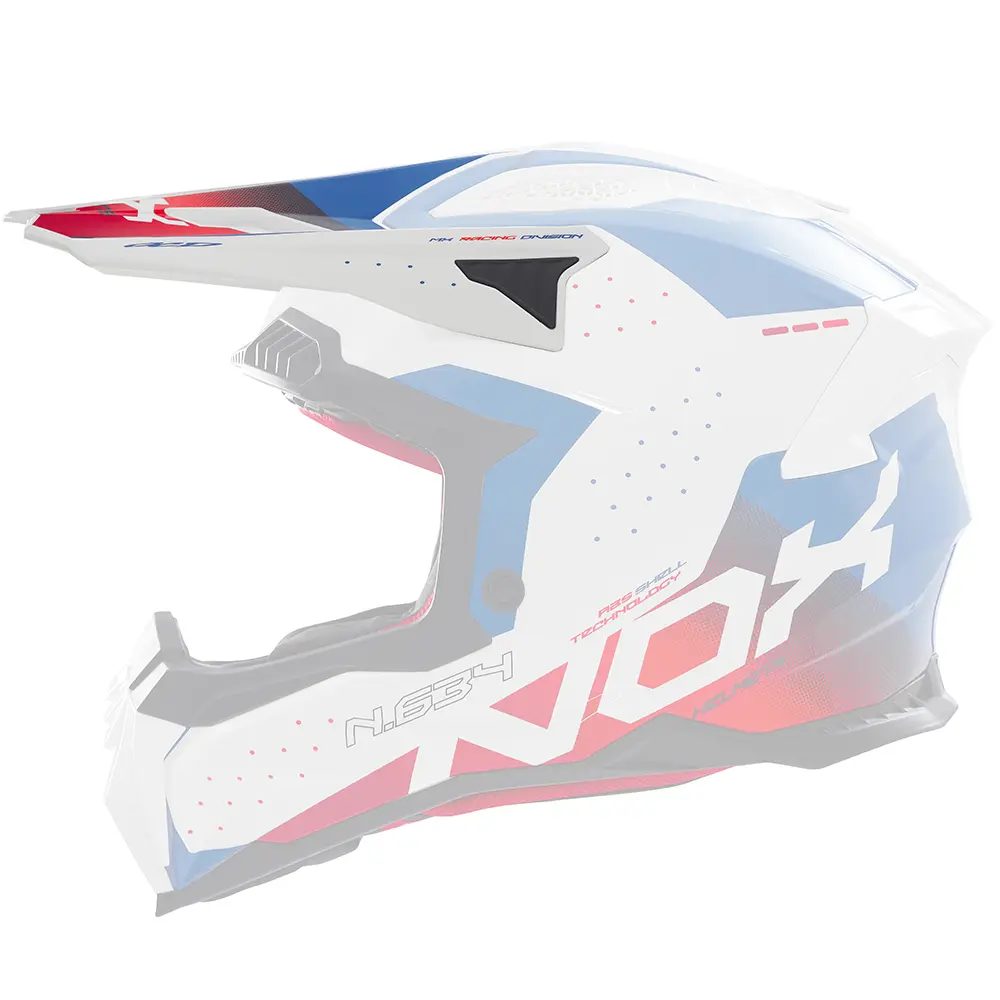 Visier Motocross-Helm Nox N634 Gradiant