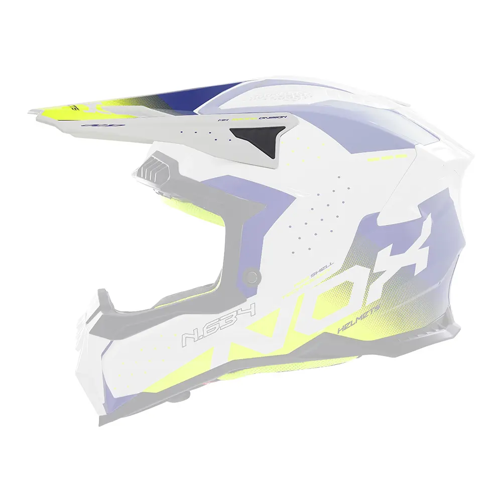 Visier Motocross-Helm Nox N634 Gradiant