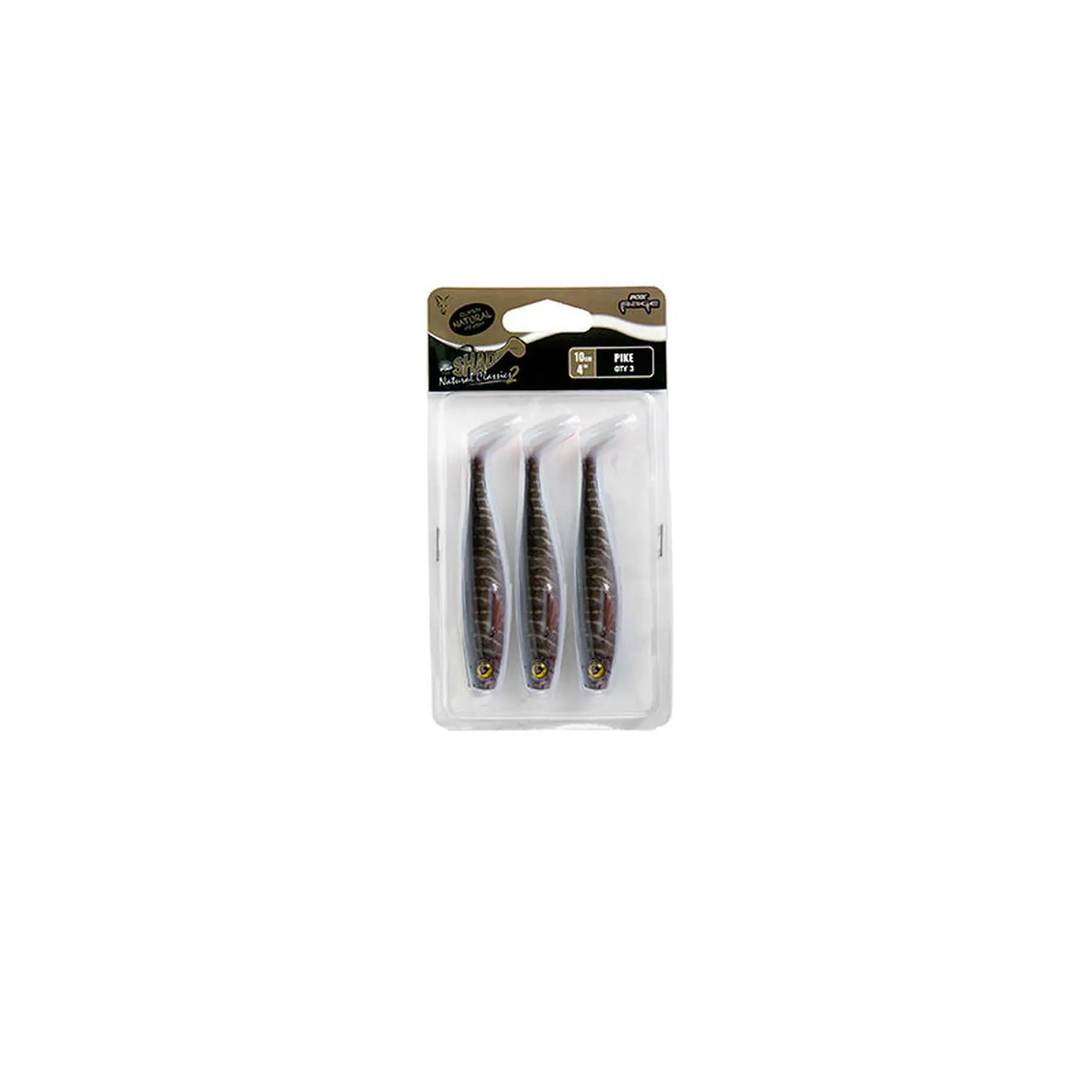 Weicher Köder Fox Rage Pro Shad 4" SN Pike x 3pcs