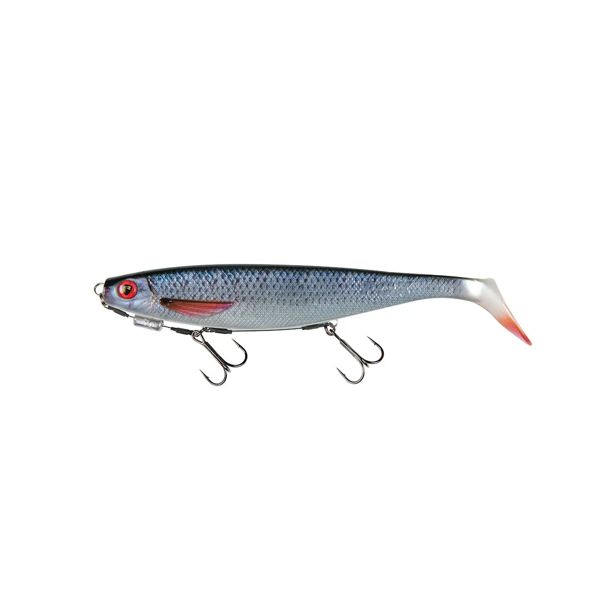Weicher Köder Fox Rage pro shad loaded SN roach 7"